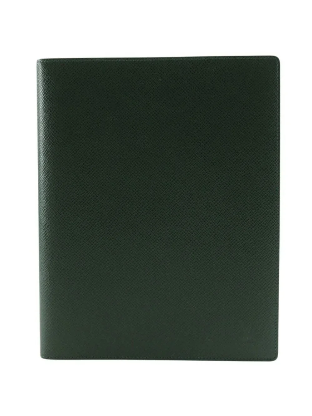 Louis Vuitton Agenda Bureau Notebook Cover Taiga Epi Sear Dark Green